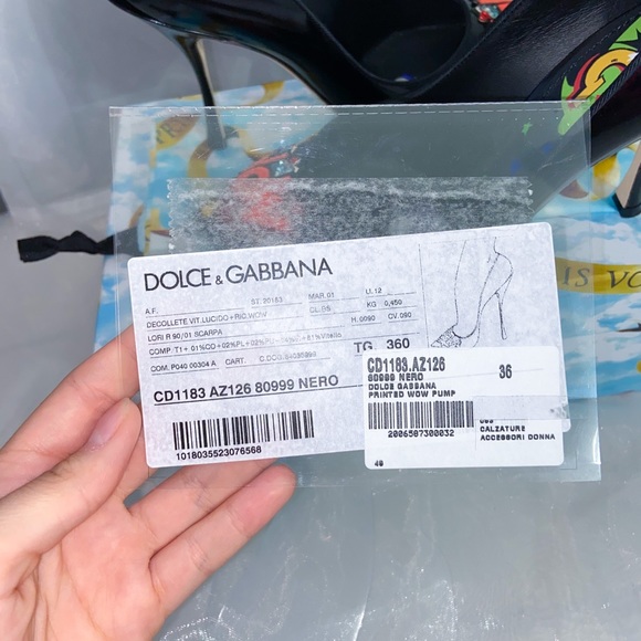 BRAND NEW DOLCE & GABBANA WOW PUMPS SIZE 6 - Picture 6 of 6